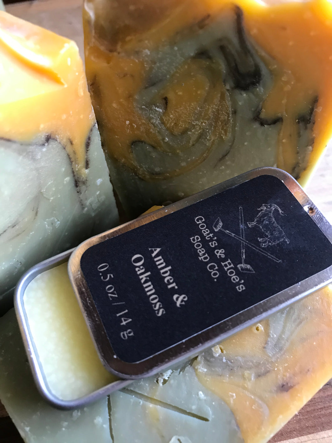 Solid Cologne - Amber and Oakmoss